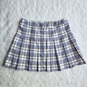 Harlow Mini Pleated Plaid Schoolgirl Skirt